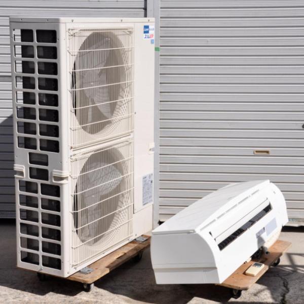 壁掛けエアコン、室外機付き 中古｜壁掛け形エアコン 4馬力 室内機 PK-RP112KA14 室外機 PUZ