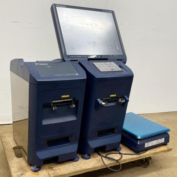 中古｜はかり付きラベルプリンター DPS-5600 寺岡精工 2020年 食品