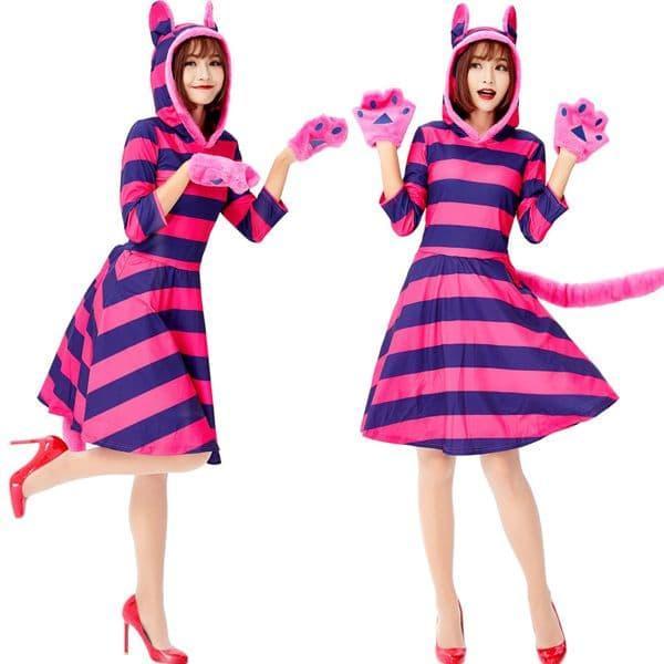 猫 コスプレ ハロウィン衣装 レディース ネコ 猫 着ぐるみ 猫耳 ねこ 動物 コスチューム 2点セット 魔女 バニーガール セクシー Halloween衣装 仮装 コス