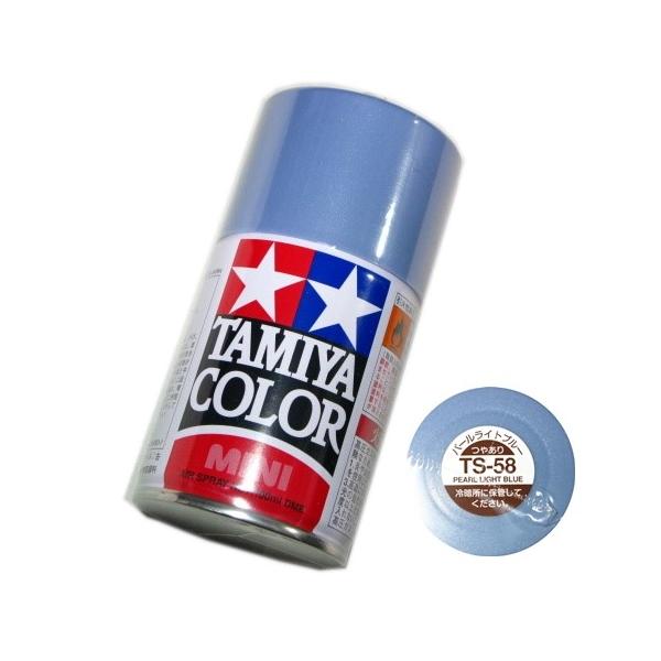 タミヤ（TAMIYA） カラー MINI スプレー塗料 (TS-58) パールライト