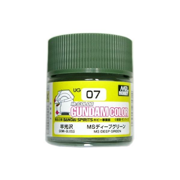 Mr.(UG07) ガンダムカラー MSディープグリーン 半光沢 [油性塗料] GSI