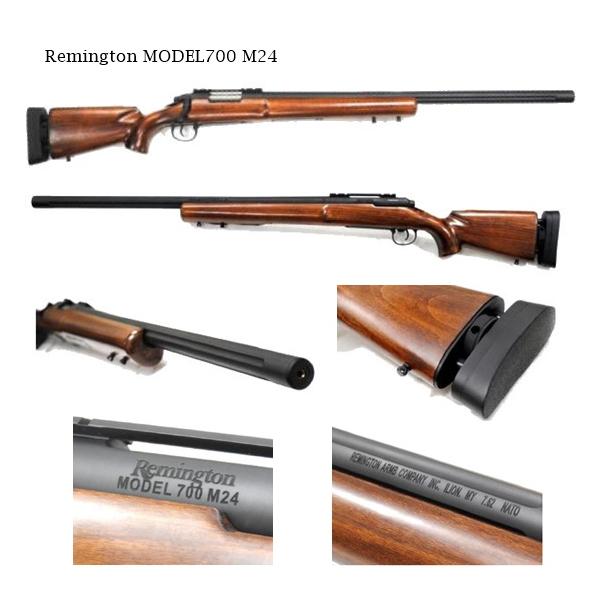 レミントン M24 リアル刻印 ウッドストック エアガン Remington レミントン M24 リアル刻印 ウッドストック エアガン Remington