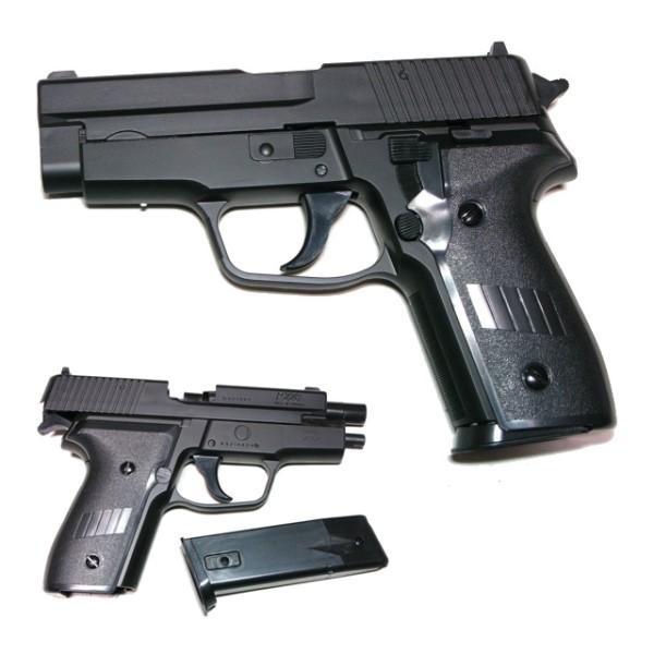 SIG P228 スライドストップ可動 スライドストップハンドガン HOP UP エアガン (10歳以上) クラウンモデル