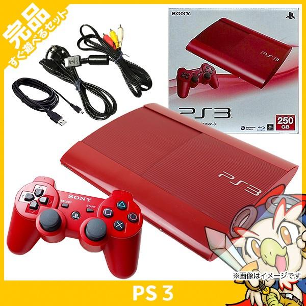 SONY PS3 PlayStation3 250GB ガーネット・レッド 本体 外箱付 SONY PS3 PlayStation3 250GB ガーネット・レッド 本体 外箱付
