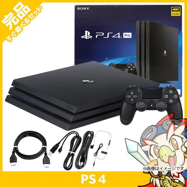 PS4 Pro ジェット・ブラック 2TB (CUH-7200CB01) 本体 未使用 新品同様 