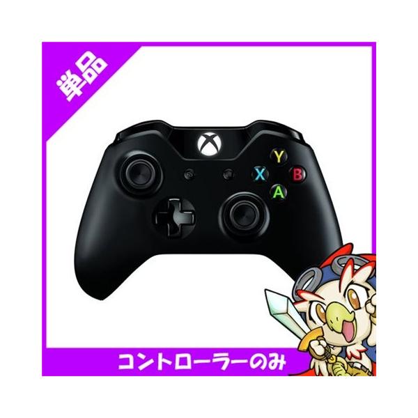 XboxOne ゲームコントローラー ワイヤレス/有線接続/XboxOne/Windows対応 ブラック 7MN-00005 周辺機器 Microsoft マイクロソフト 中古
