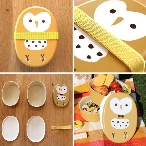 お弁当グッズ アニマル Like Kitchen ランチボックス Kt Lb フクロウ クマ ネコ ハリネズミ お弁当箱 弁当箱 2段 ランチ ランチタイム Omk Buyee Buyee Japanese Proxy Service Buy From Japan Bot Online
