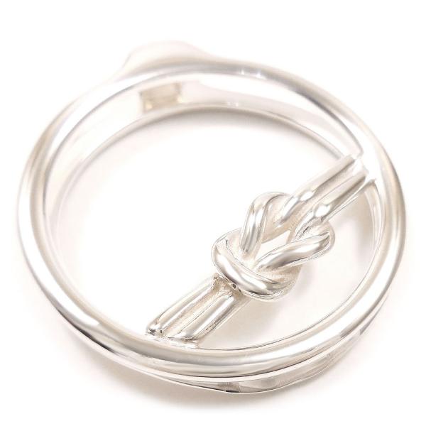 entiere（アンティエーレ） マネークリップ シルバー925 結び目飾り