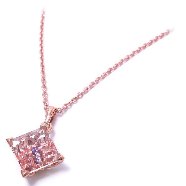 entiere ネックレス ペンダント シルバー925 ピンクゴールド