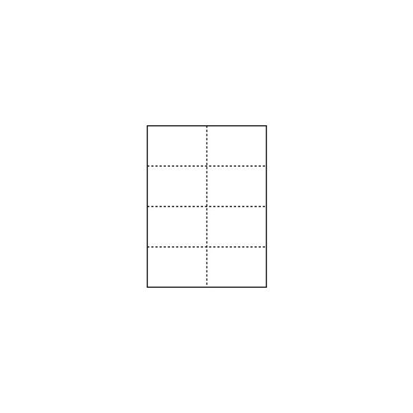 ニューエコペーパー マイクロミシン帳票用紙 白紙 8面 ５００枚 Buyee Buyee Japanese Proxy Service Buy From Japan Bot Online