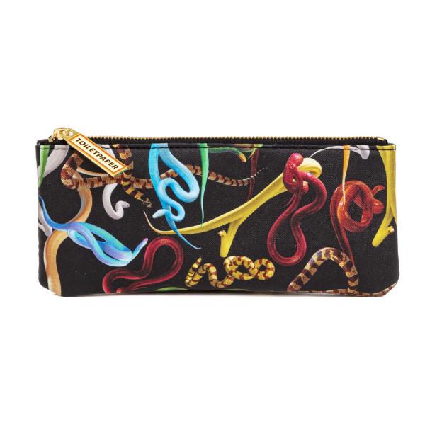 SELETTI（セレッティ） ペンケース TOILETPAPER PU SNAKES ポーチ 個性 