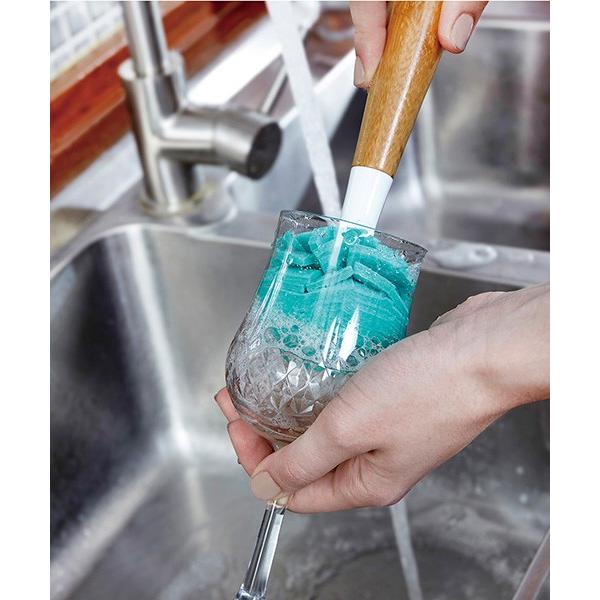 グラスクリーナー 食器洗い キッチン キッチンツール 機能的 エコ おしゃれ プレゼント 掃除 Full Circle フルサークル 1297 Entre Square ヤフー店 通販 Yahoo ショッピング