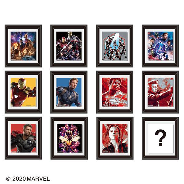 MARVEL マーベル アベンジャーズ エンドゲーム マグネット 全種セット MARVEL COLLECTION/フレームマグネット 「エンドゲーム」A 12種