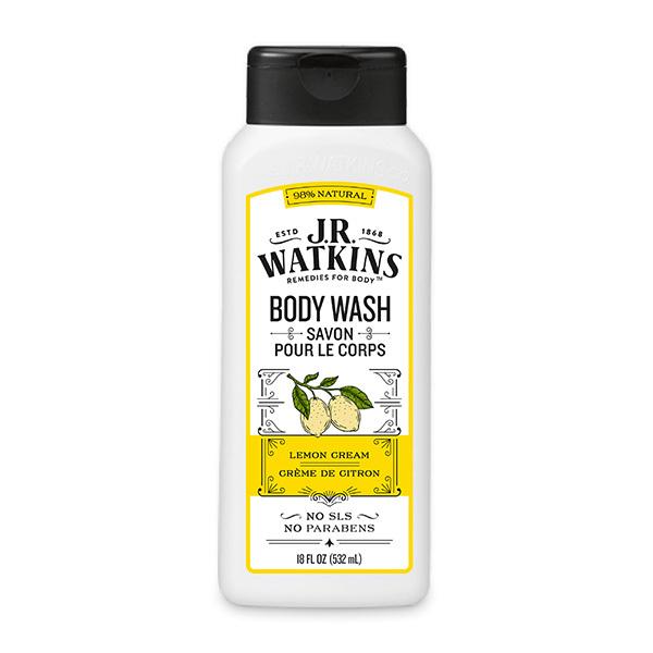 ボディソープ おしゃれ プレゼント ボディウォッシュ レモンクリーム 532ml J R Watkins ジェーアールワトキンス ナチュラル ギフト Cosme Entre Square Paypayモール店 通販 Paypayモール