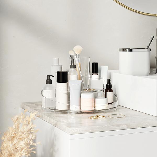 小物収納 収納 小物 インテリア リビング 玄関 寝室 フラワーベース 花瓶 カスケード コスメティックオーガナイザー クリア Umbra アンブラ Entre Square Paypayモール店 通販 Paypayモール