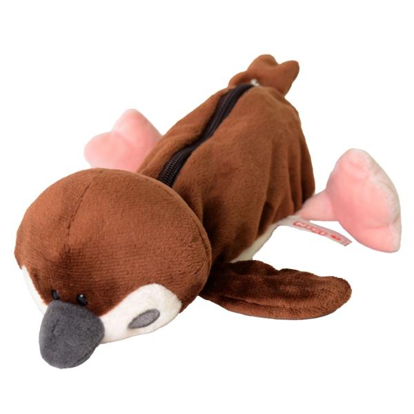 【NICI公式店】NICI(ニキ) ペンケース スズメ / フィギュアポーチ 筆箱  ペンポーチ ぬいぐるみ 動物 アニマル ポーチ