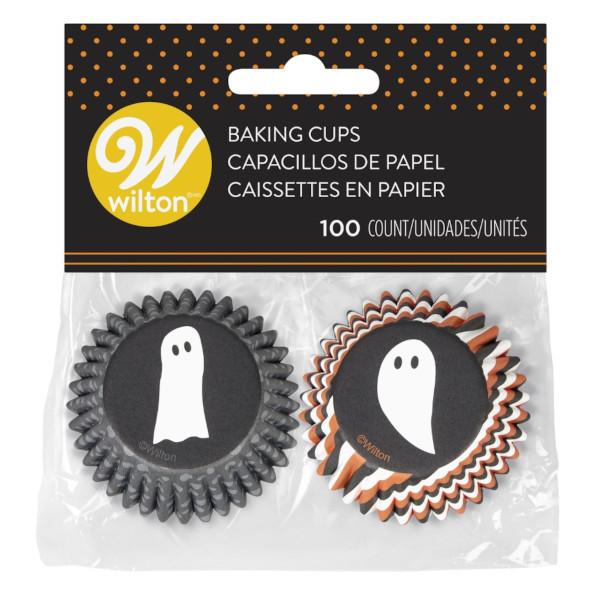 ベーキングカップ ゴーストミニマフィンカップ100ct Wilton ウィルトン カップケーキ マフィン 紙カップ ハロウィン お弁当 弁当 おかず カップ Entre Square Paypayモール店 通販 Paypayモール