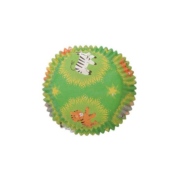 o^C Wilton EBg WO~jx[LOJbv 48pcs JUNGLE BAKMINI CUP 48PCS Mtg   َq