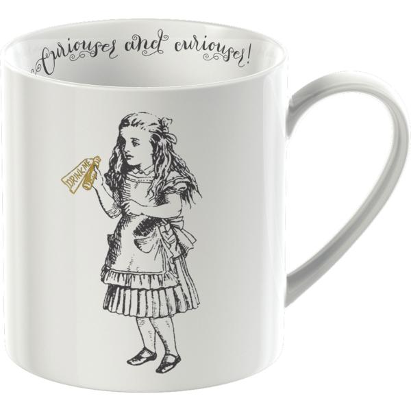 V&amp;A ブイアンドエー Alice Canマグ Alice 350ml アリスインワンダーランド 不思議の国のアリス マグカップ コップ