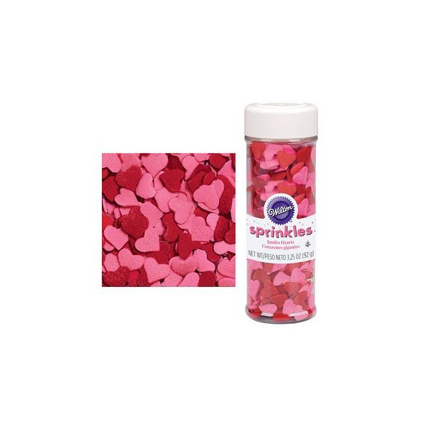 Wilton  ウィルトン  /ジャンボハーツスプリンクル JUMBO HEARTS 製菓 プレゼント ギフト スタイリッシュ おしゃれ アントレスクエア