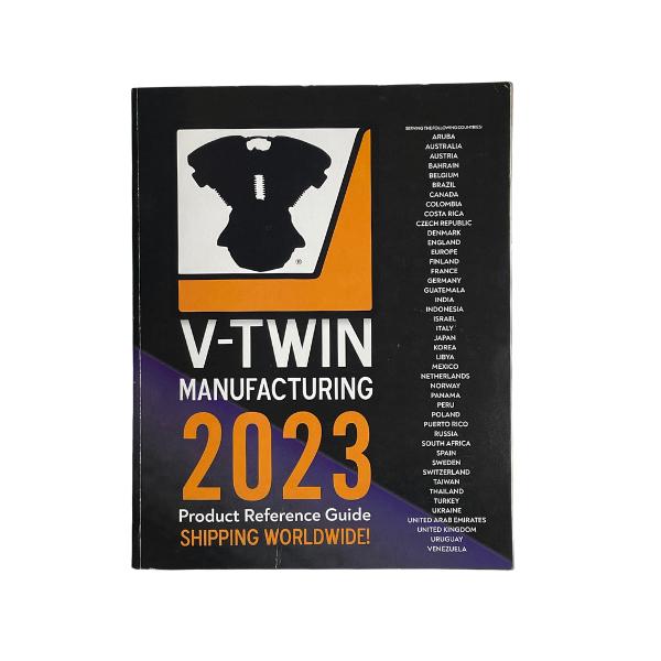 2023 V-TWIN MFG. カタログ #48-2023 : ハーレーパーツ専門エヌズ