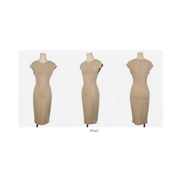 無地 ワンピース 春 夏 レディース 30代 40代 50代 ファッション 通勤 オフィス Ol 服 きれいめ タイト ワンピース 膝丈 きれいめ Buyee Buyee 日本の通販商品 オークションの代理入札 代理購入