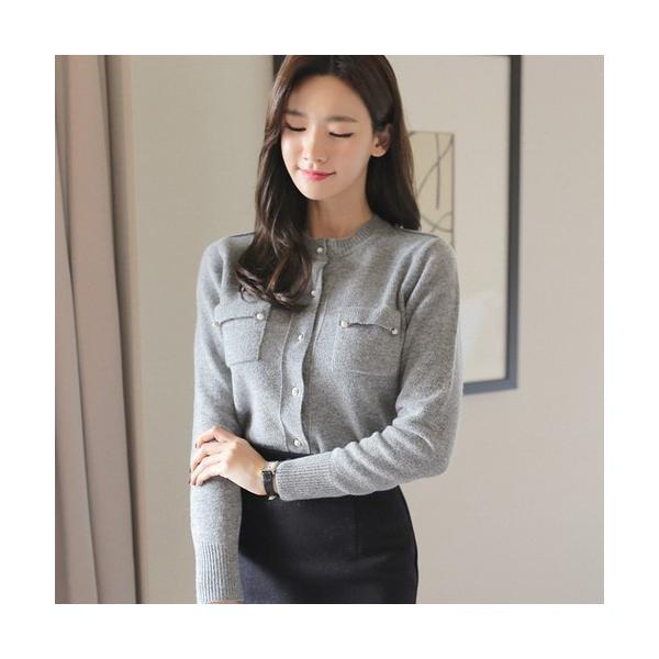 カーディガン レディース ニット 無地 30代 40代 50代 ファッション 女性 高級感 上品 秋 黒 グレー Buyee Buyee บร การต วกลางจากญ ป น ซ อจากประเทศญ ป น