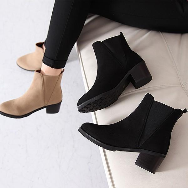 サイドゴアブーツ レディース 黒 ベージュ ショートブーツ スエード ブーツ 15 新作 レディース シューズ Buyee Buyee 日本の通販商品 オークションの代理入札 代理購入