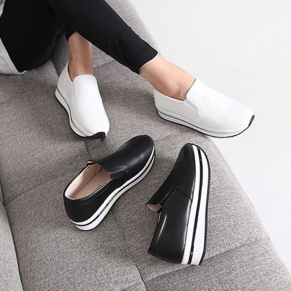 スリッポン スニーカー シンプル 厚底 スニーカー レディース ファッション レディース 靴 婦人靴 30代 40代 Buyee Buyee 提供一站式最全面最專業現地yahoo Japan拍賣代bid代拍代購服務 Bot Online