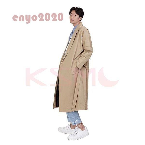新作 トレンチコート 春 ロング丈 メンズ コート アウター スプリングコート シンプル 通勤 学生 トレンチ ビジネス 春コート 上質 オシャレ 韓国風 Dd07 Cjn47 ネットファミリー 通販 Yahoo ショッピング