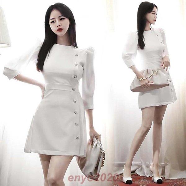 パフスリーブ ワンピース 白 みんな探してる人気モノ パフスリーブ ワンピース 白 レディースファッション