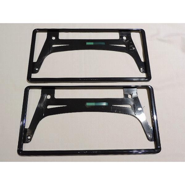 新品】 日産純正 アリア FE0 用 ナンバープレートリム ブラック 2枚 
