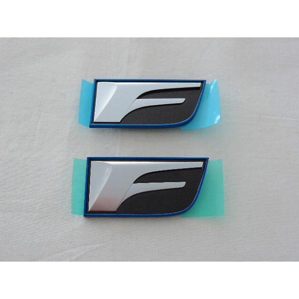 【新品・送料無料】 レクサス純正 RC F 用 フェンダー エンブレム 左右セット ※代引不可商品 F-SPORT Fスポーツ