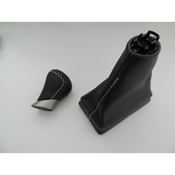 レクサス純正RC-F シフトノブブーツセット ブルーステッチ : enzo