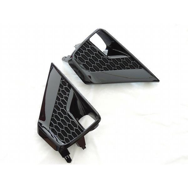 トヨタ プラド 150 マットブラック フォグランプ カバー 左右 ランクル トヨタ純正 150系 ランドクルーザープラド ブラックエディション用