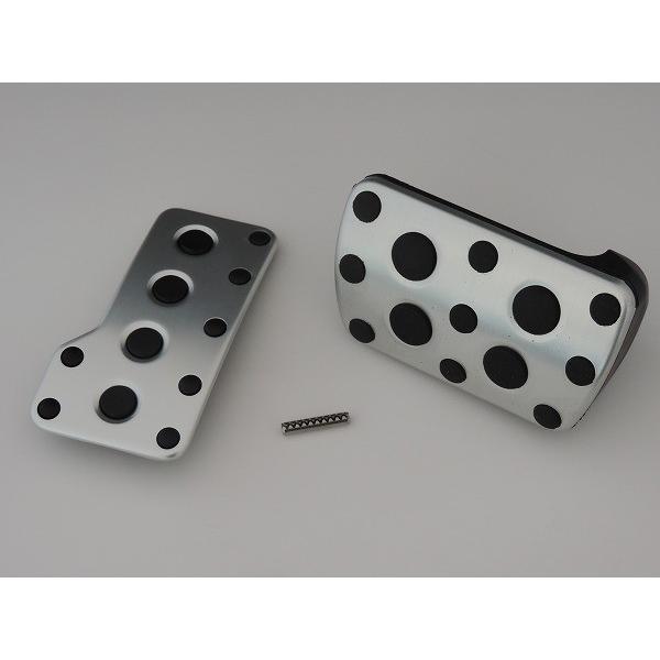 トヨタ純正 アルミアクセルペダル ＆ アルミブレーキペダルパット