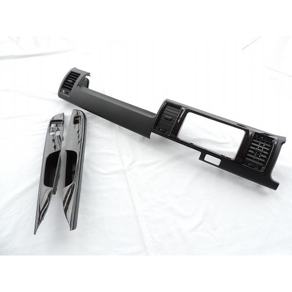 ハイエース ワイドダークプライム2 純正インパネウッドパネル&ドア