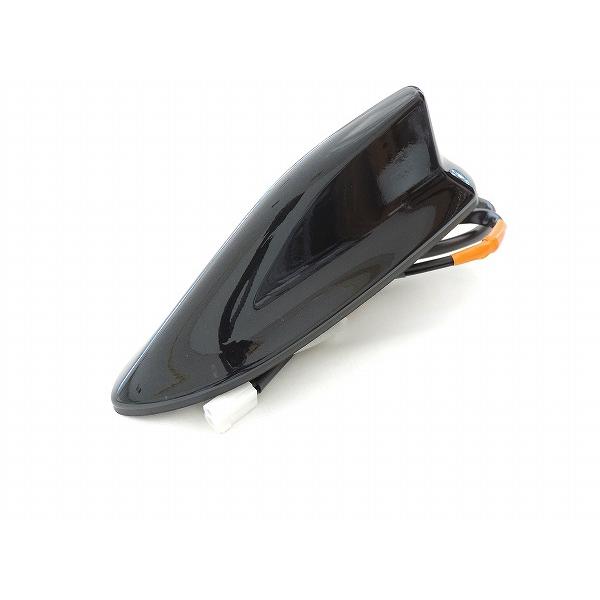 トヨタ純正 10系 アクア 後期用 ルーフシャークアンテナ ブラック