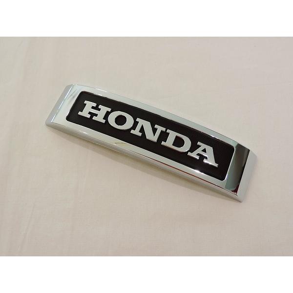 ホンダ純正 フロント フォーク エンブレム ブラック メッキ