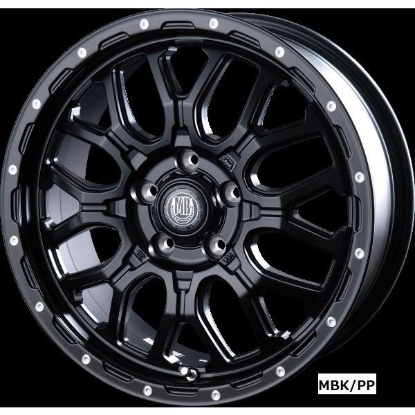 NTER MILANO MUD BAHN XR-800M 23/64系ジムニー用 16インチ アルミ
