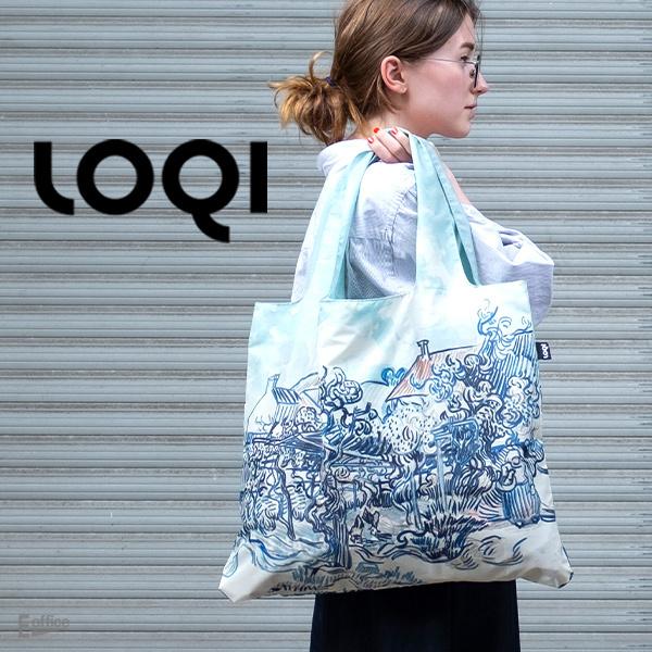 フィンセント・ファン・ゴッホ エコバッグ LOQI トート サブバッグ  