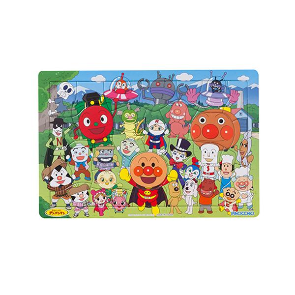 子供会 景品 天才脳はじめてのパズル30ピース（アンパマンとなかまたち）