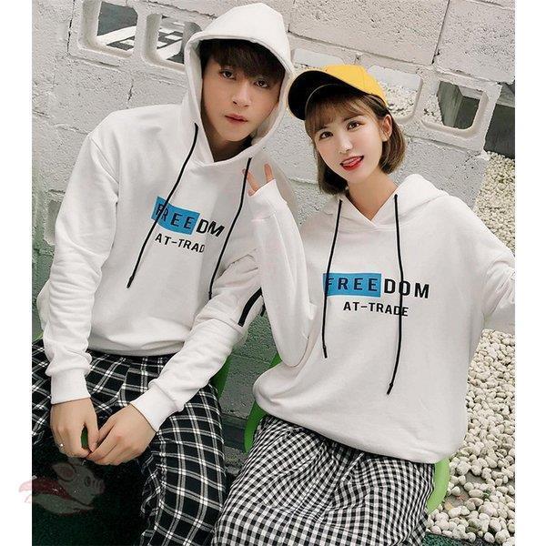 21新作 カップル ペア ペアルック パーカー ペアパーカー トレーナー お揃い 春 秋 韓国風 ファッション ルームウェア レディース パーカー クリアランスバーゲン 期間限定開催 Lahorestudentsunion Com