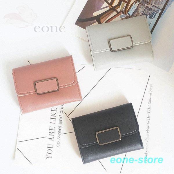 女性用財布 ミニ財布 レディース 三つ折り財布 軽量 カード入れ Puレザー 使いやすい ミニウォレット さいふ プレゼント カジュアル 小銭入れ クリスマス 誕生日 54 Off