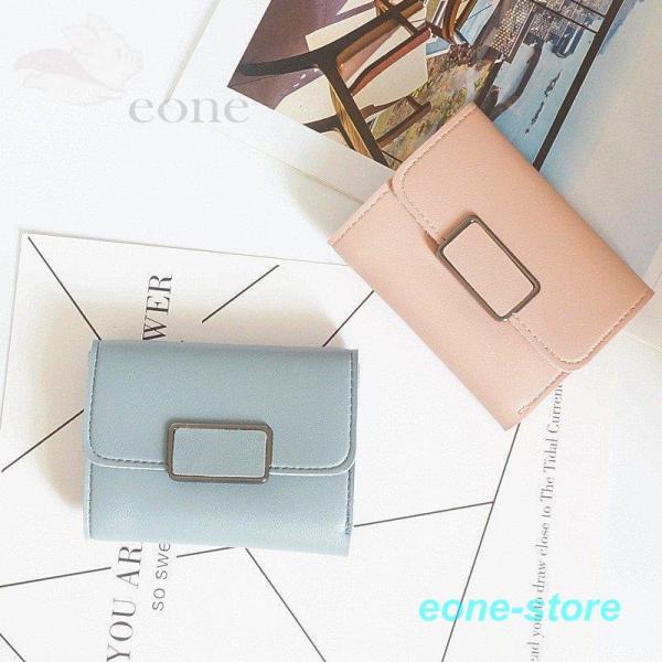 女性用財布 ミニ財布 レディース 三つ折り財布 軽量 カード入れ Puレザー 使いやすい ミニウォレット さいふ プレゼント カジュアル 小銭入れ クリスマス 誕生日 54 Off