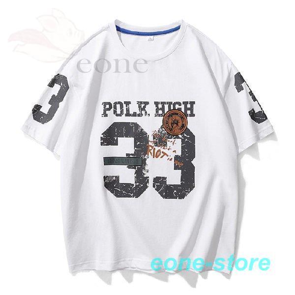 Tシャツ メンズ 半袖 ロゴt ロゴプリント 33 スポーツウエア 丸首 クルーネック Tシャツ 野球tシャツ かっこいい Tシャツ ゆったり サマー Nz6 E One Store 通販 Yahoo ショッピング