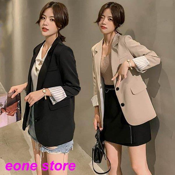スーツ レディース スーツジャケット 黒 ジャケット ロング丈 テーラードジャケット 30代 40代 フォーマルスーツ カジュアル ビジネス 上着 通勤 卒業式 入学式 Xfb Lxh E One Store 通販 Yahoo ショッピング