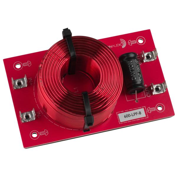 [DLF04]Dayton Audio 600-LPF-8 ローパス フィルター（600 Hz：12 dB/Oct）
