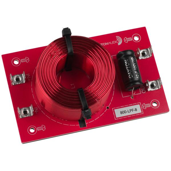 [DLF08]Dayton Audio 800-LPF-8 ローパス フィルター（800 Hz：12 dB/Oct）