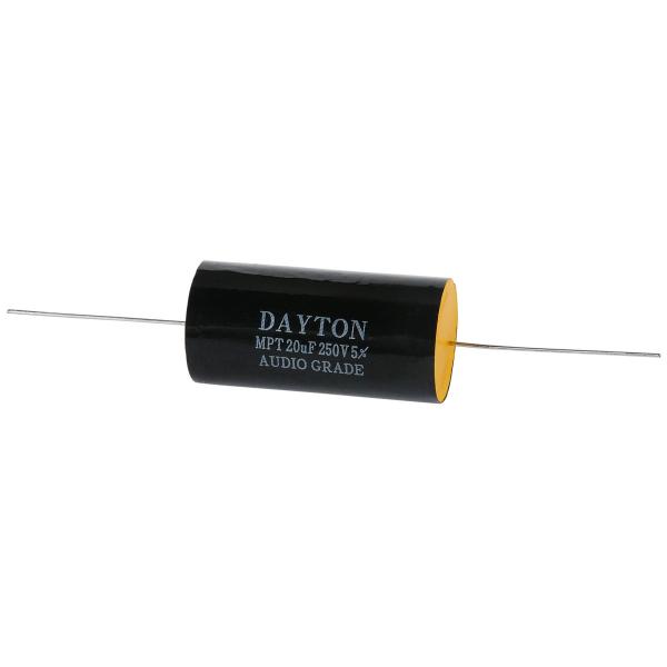 [MF26d] Dayton Audio フィルム・コンデンサー（250V） 20.0μF 「2個セット」